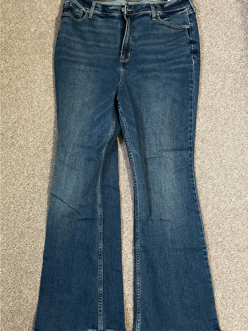 Old Navy Dark Blue Flare Jeans